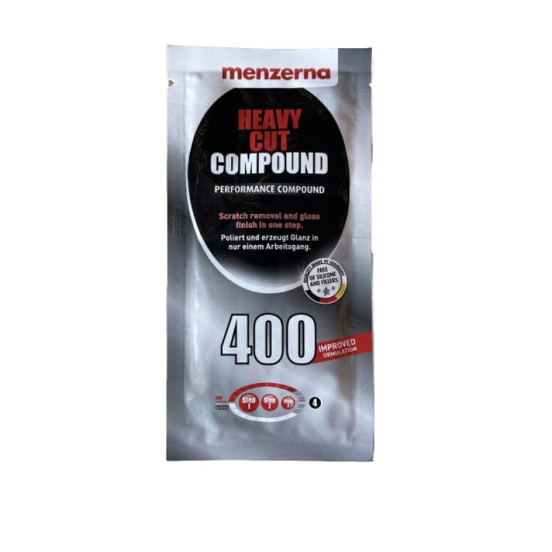 Полировальная паста Menzerna Heavy Cut Compound 400 в промо-упаковке ...
